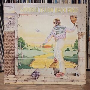 Elton John “Goodbye Yellow Brick Road” double album vintage vinyl